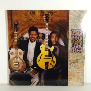 New GEORGE BENSON & EARL KLUGH ~ COLLABORATION  VINYL RECORD